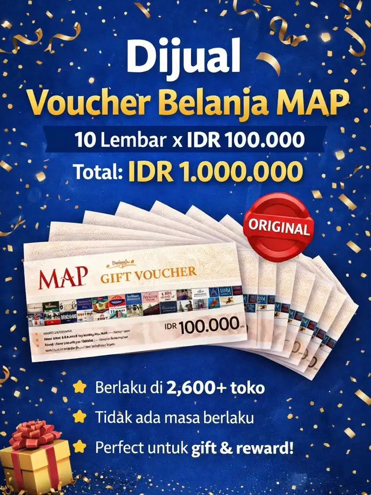 voucher MAP 100,000 : 7x