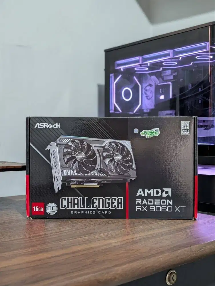AsRock Challenger RX 9060 XT 16GB Garansi 2029