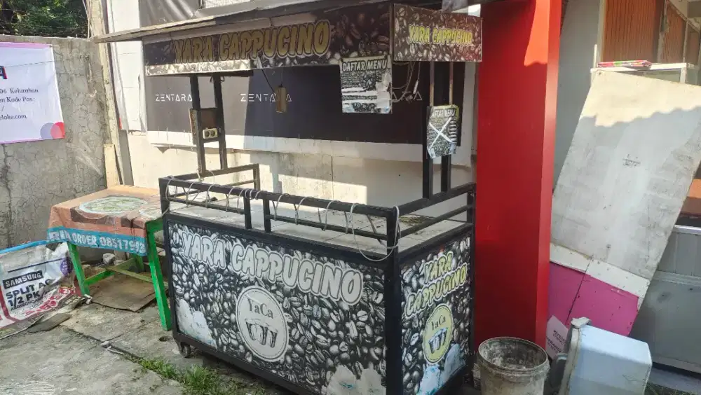 Gerobak jualan untuk lapak