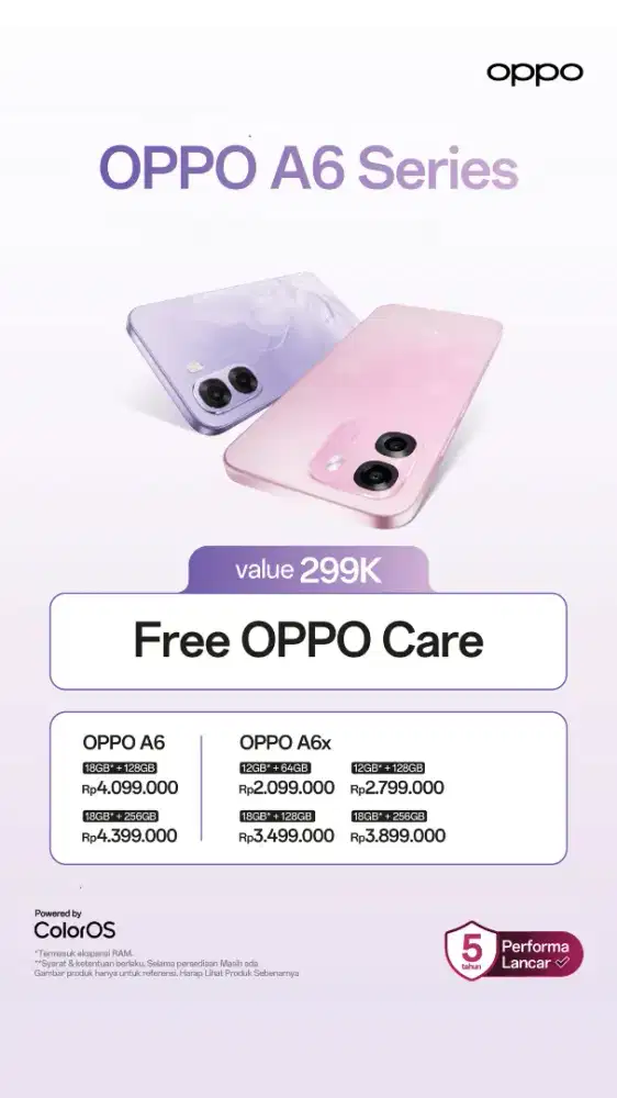 CASH/KREDIT/COD OPPO A6SERIES