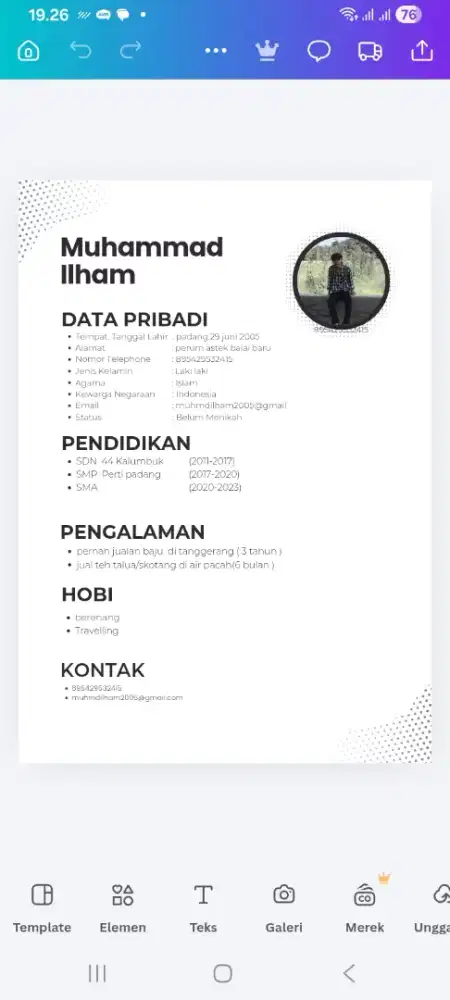 butuh kerjaa yg ada tmpt inggalbya dmna aja siap ngerantau bener butuh