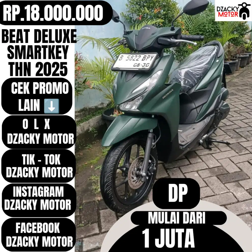 BEAT DELUXE SMARTKEY 2025 SECOND LIKE NEW