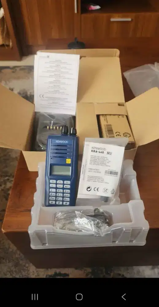 Kenwood NX-330EXE Atex Digital Two Way Radio Baru