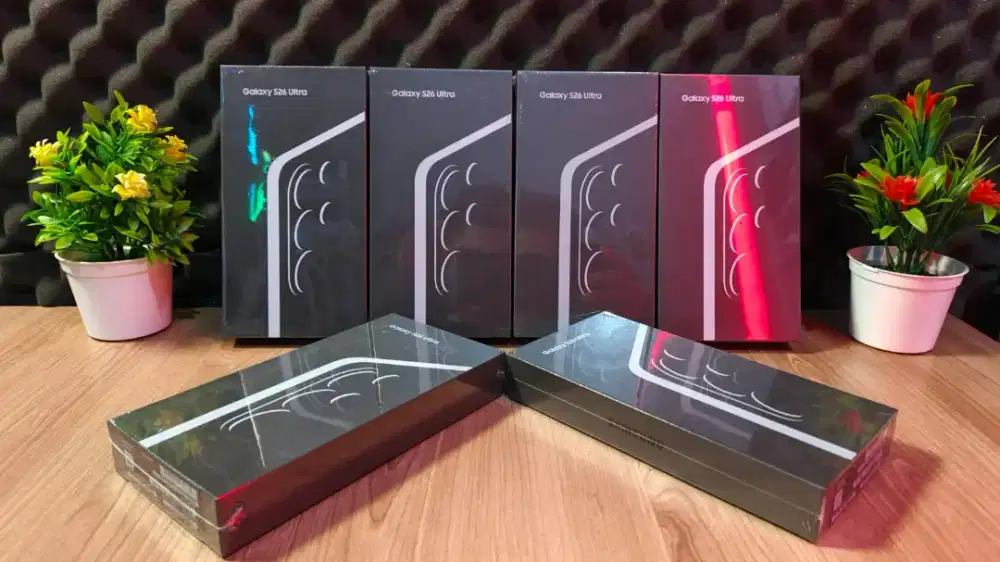 New Samsung Galaxi S26 Ultra 12/512 Garansi Resmi