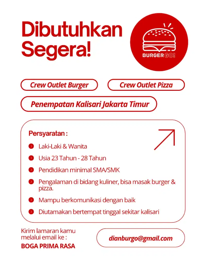 LOKER BOGA PRIMA RASA