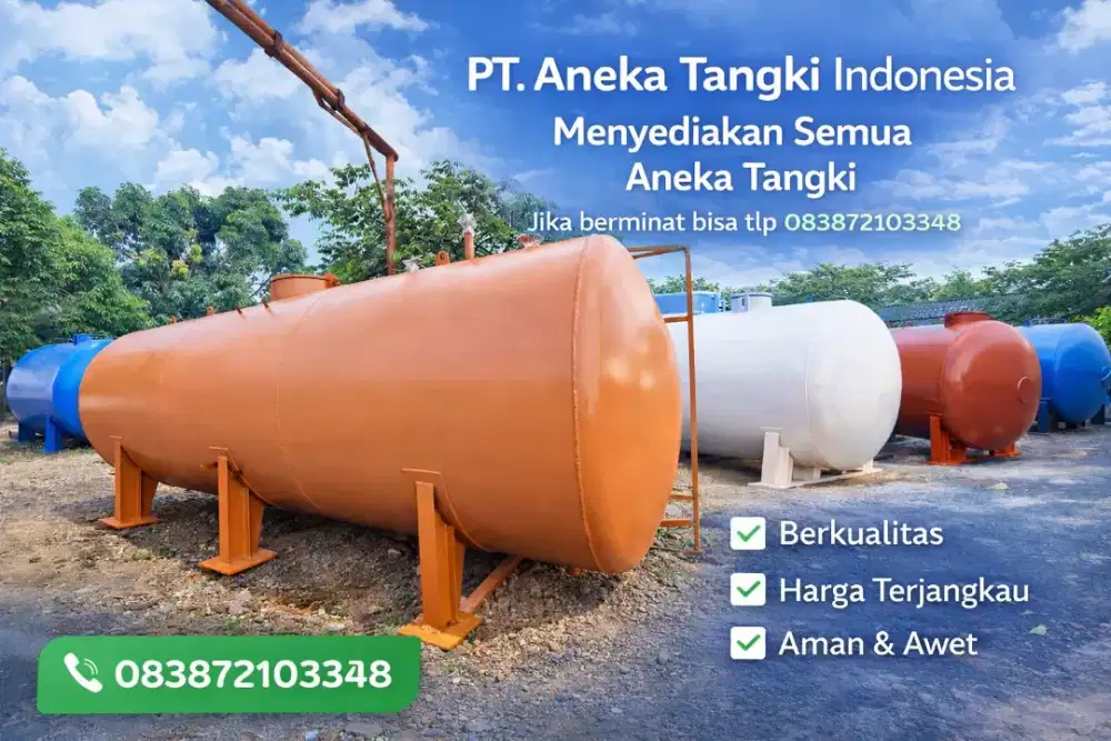 menjual aneka macam tangki
