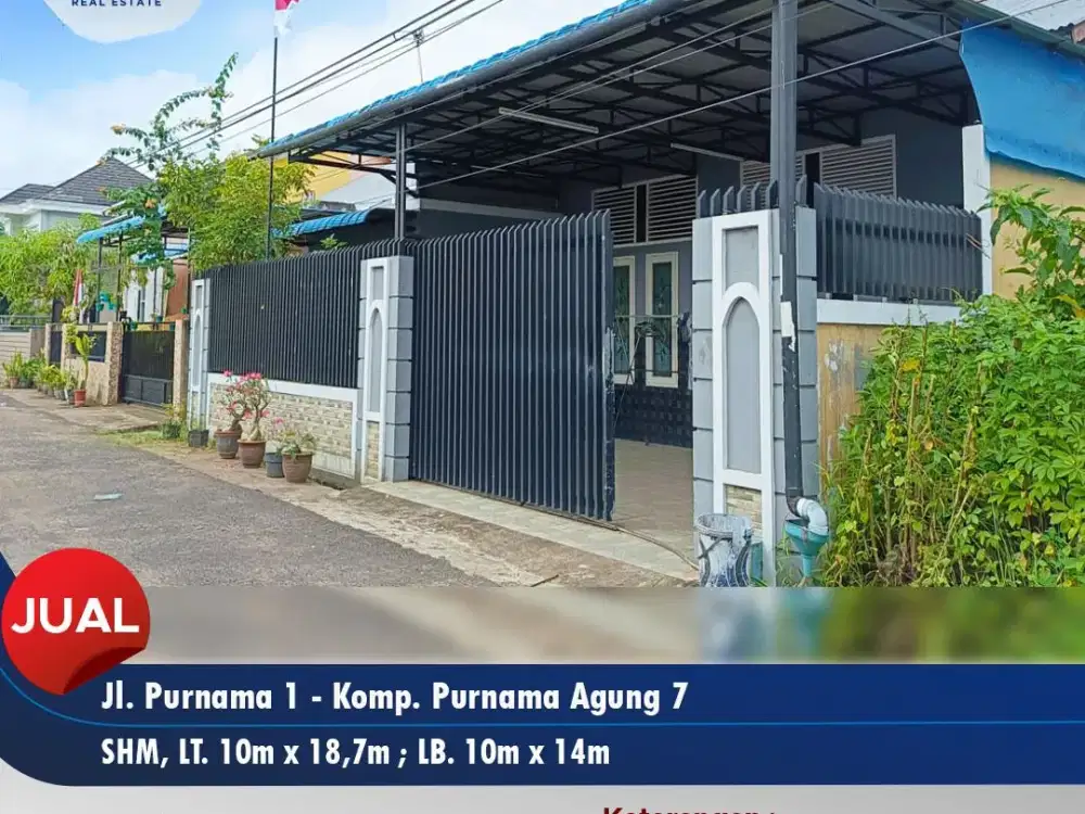 Rumah Siap Huni Kawasan Tengah Kota di Purnama Agung 7, Pontianak Selatan