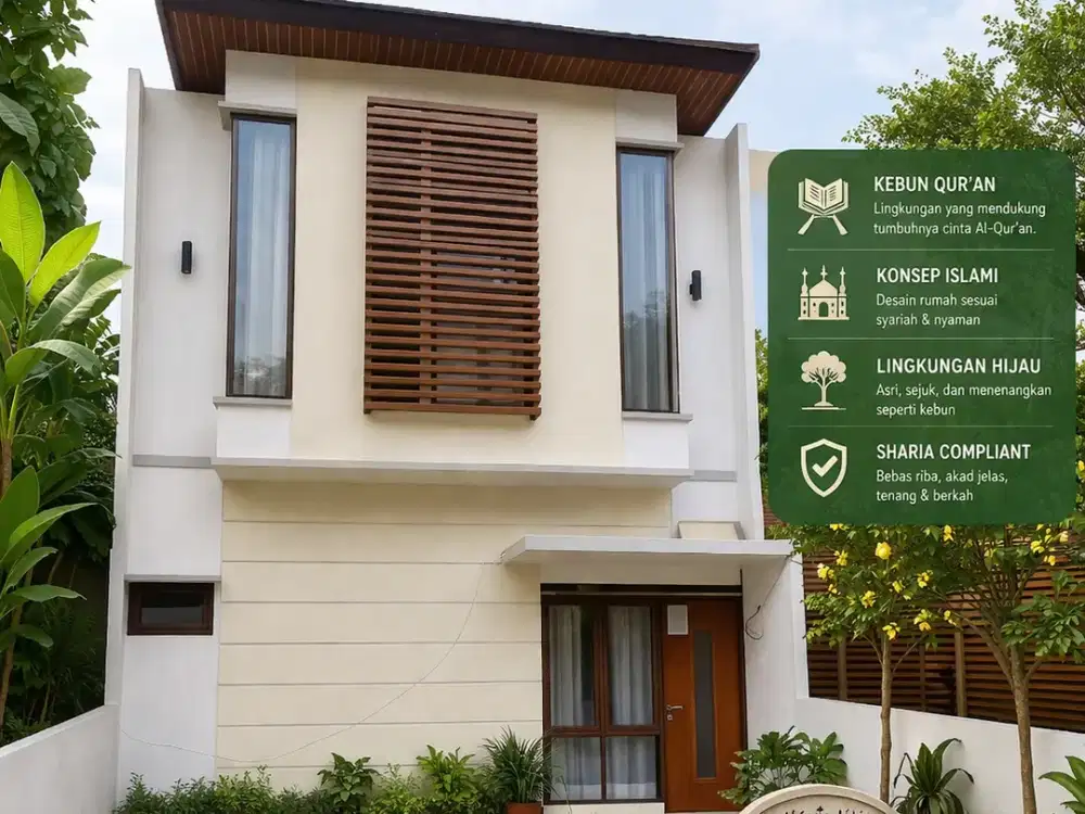 Hunian Islami Dekat PHH Mustofa & Kampus Favorit | 2KT 2KM | 712 JT