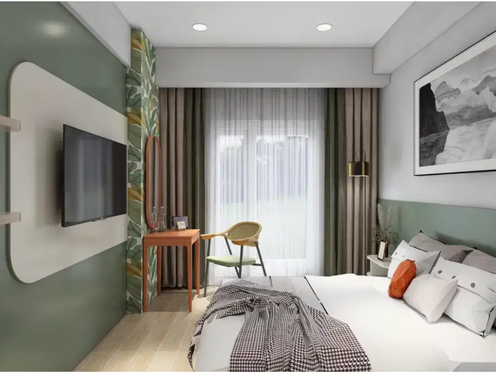 Jual Sunter Park View Kamar Renovasi, Cantik, Mewah