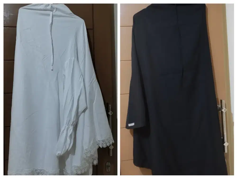 Bergo umroh ada resleting di dada