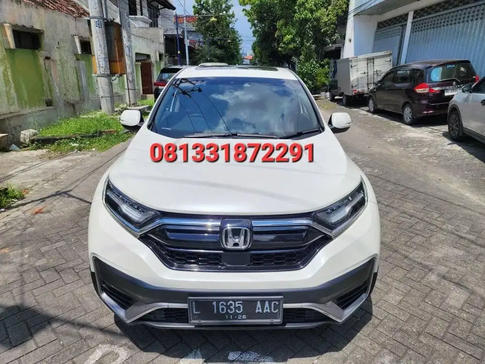 HONDA NEW CRV 1.5 TURBO PRESTIGE SENSING 2021 KILOMTER 38 RIBU SURBAYA