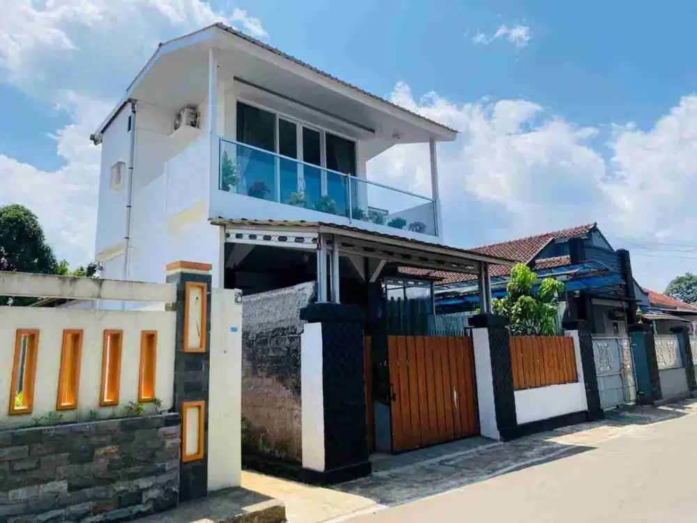 Rumah di babakan damai benteng Cisaat