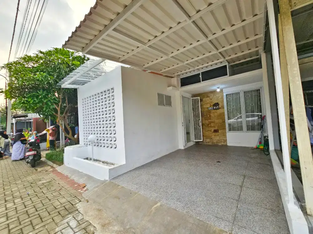 Rumah Cluster Graha Aquila Bangunan Baru Renovasi  Gunung Sindur Bogor