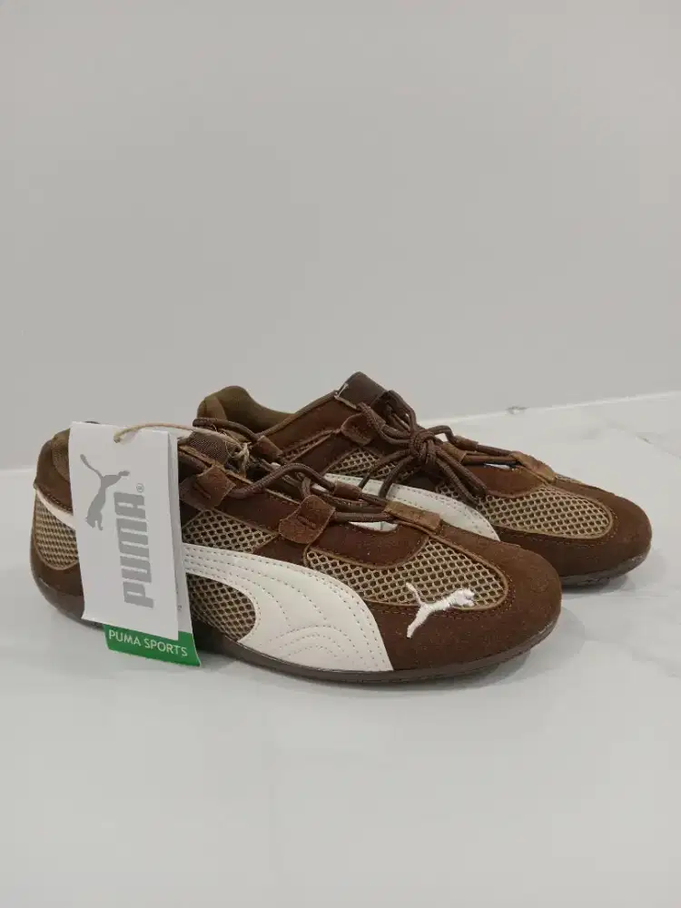 Sepatu Puma Speed Cat Go Brown white