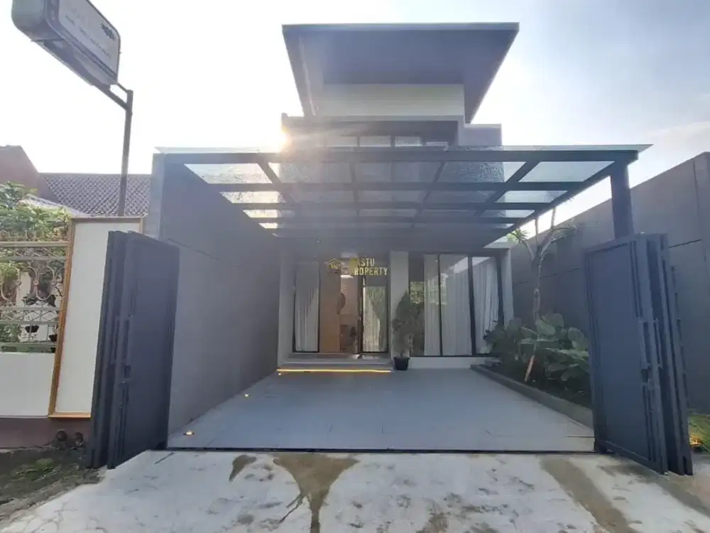 RUMAH 2LT DESAIN KONTEMPORER FULL FURNISHED DEKAT RS UAD