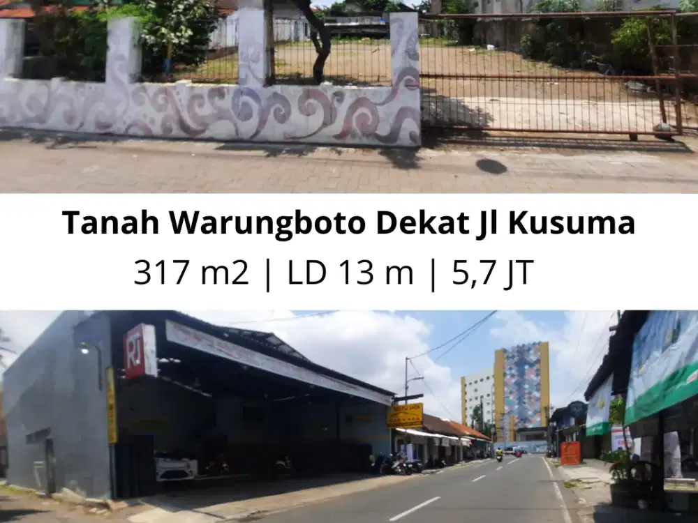 Tanah di Umbulharjo Cocok Kost Luas 300 an