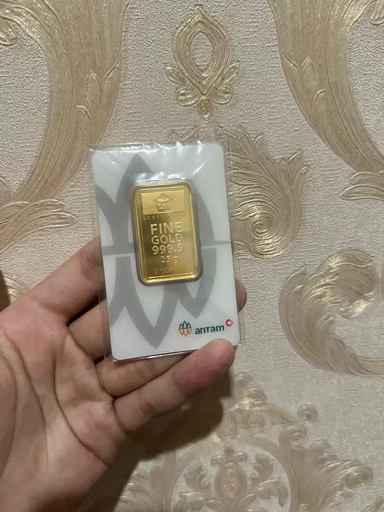Antam 25 gram Produksi 2025