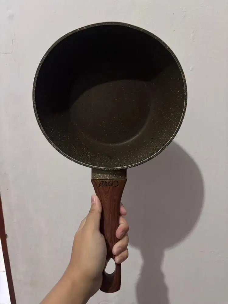 Cypruz Wajan Penggorengan Anti Lengket Fry Wok Induksi Marble Series
