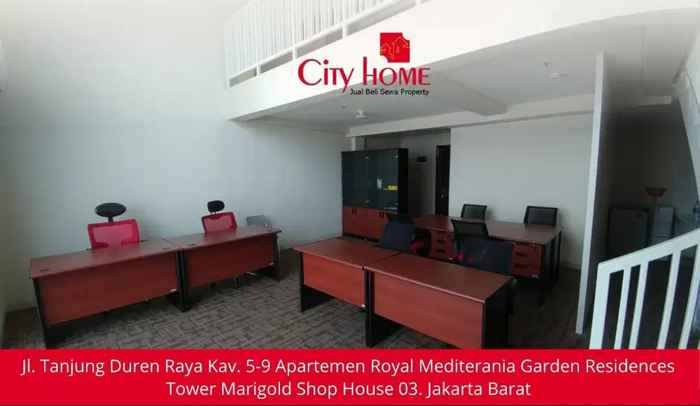 Dijual Office Neo Soho - Furnished Luas 123,84M2 Siap Pakai