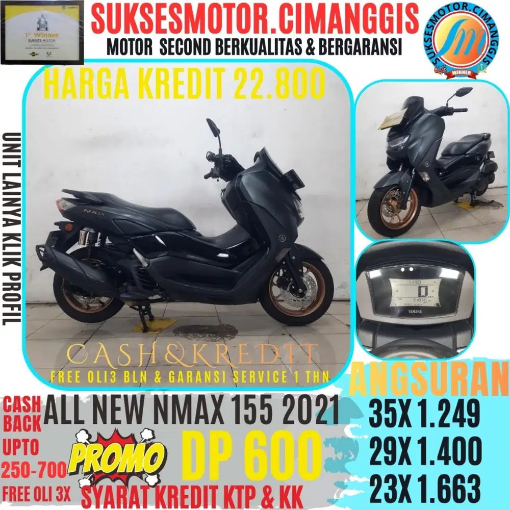 NMAX PROMOTERMURAH CASHBACK UPTO700RBU FREEOLI3X