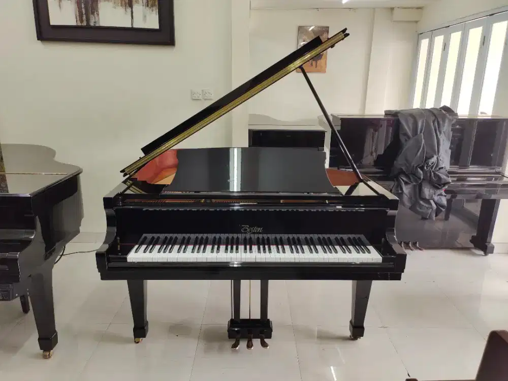 Baby Grand Piano Boston GP-163 PE II Original Kondisi  Piano Premium