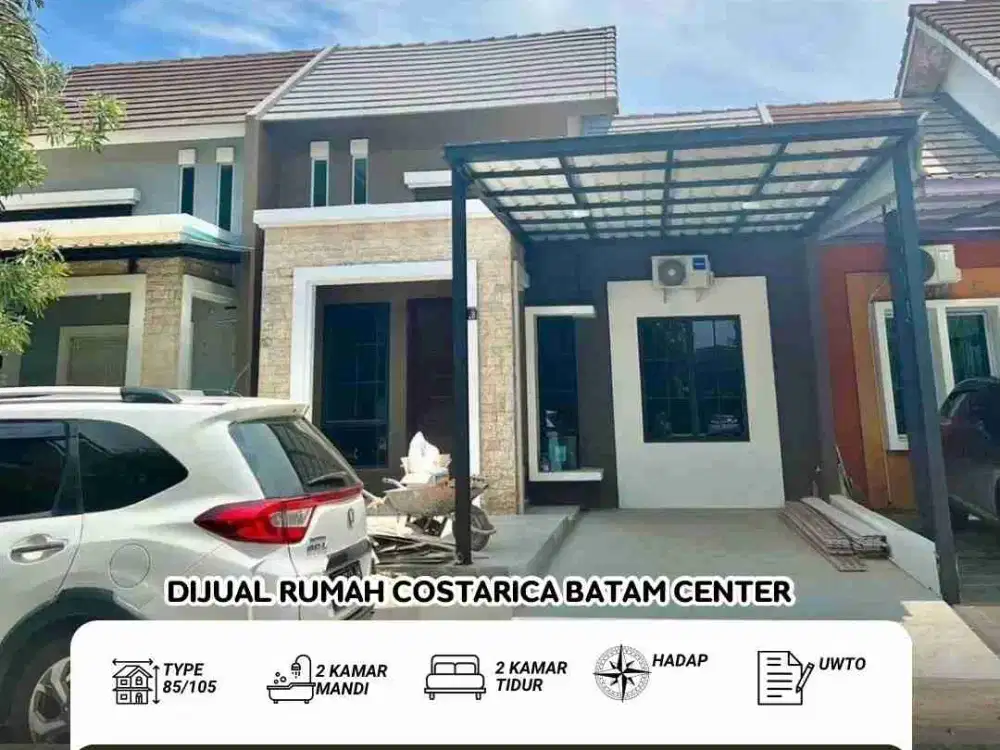 Di Jual Rumah Costarica batam center Siap huni