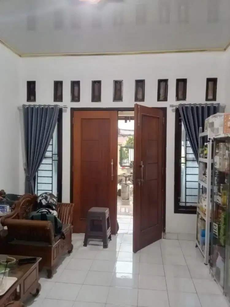 Sentuhan ekslusif mewah minimalis gorden sehingga terlihat elegant