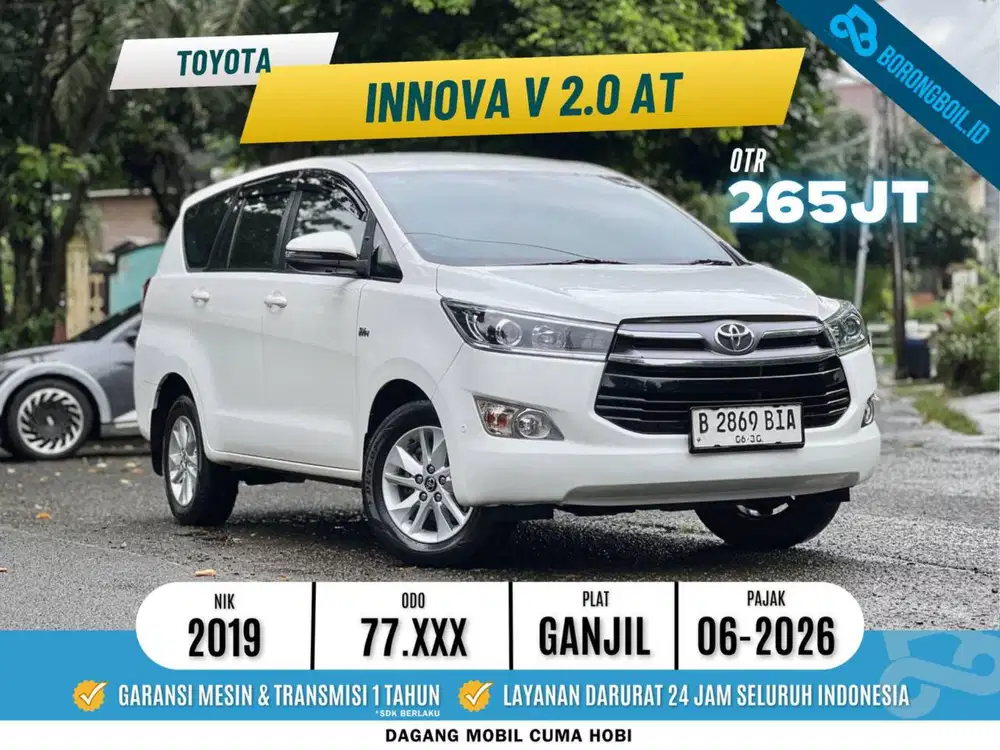 TOYOTA KIJANG REBORN INNOVA 2.0 V AT 2019