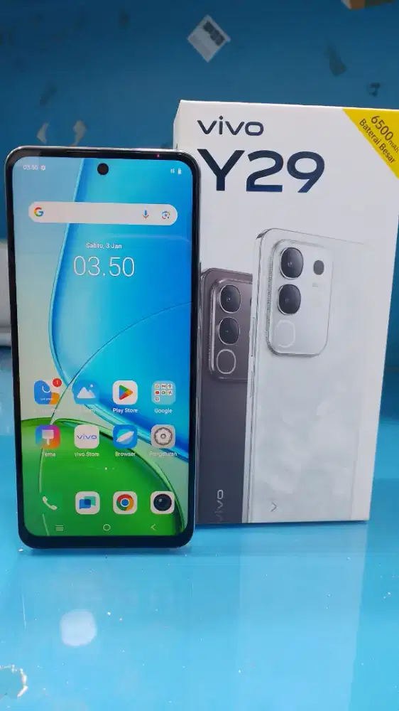 Vivo Y29 8/256GB Lengkap mulus no minus