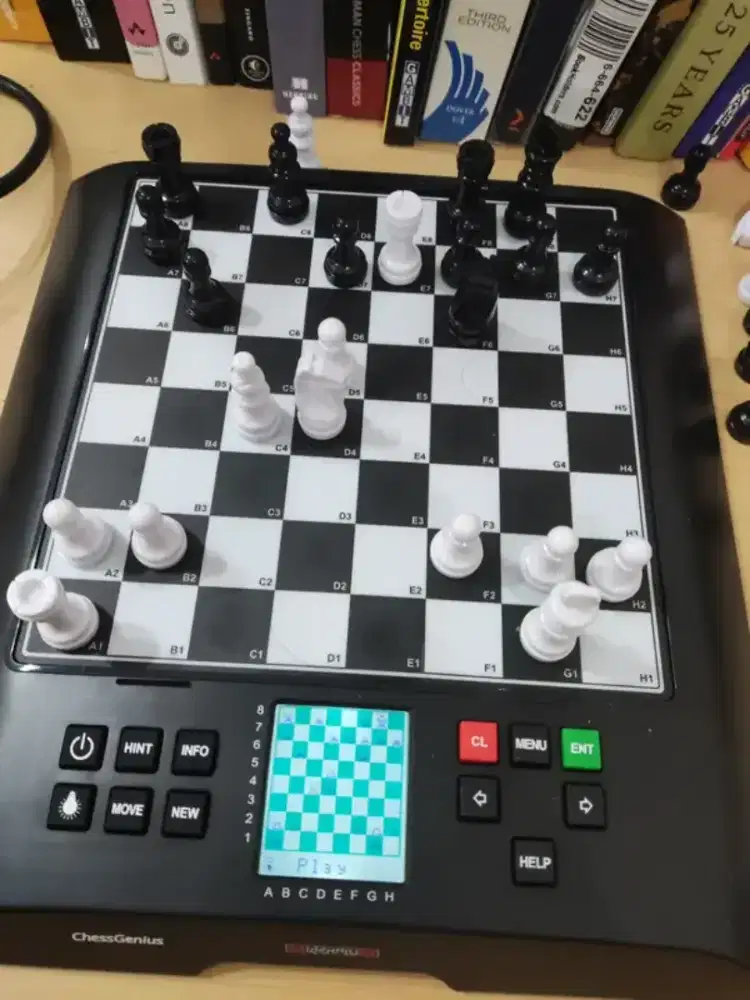 Chess Genius PRO Series Electronic Chess Board Game and Play Chess Any