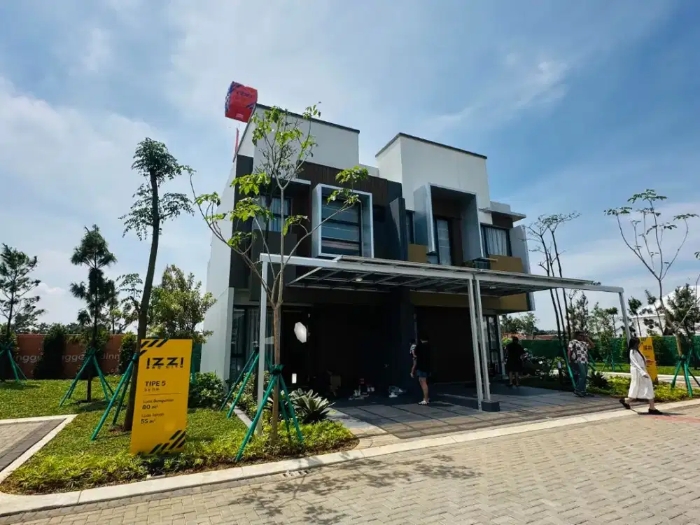 RUMAH KEKINIAN - IZZI BSD STOK MENIPIS!