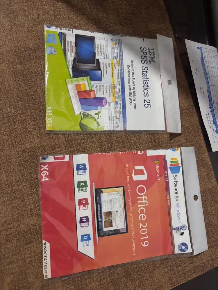 Bundle SPSS 25 dan Windows 19