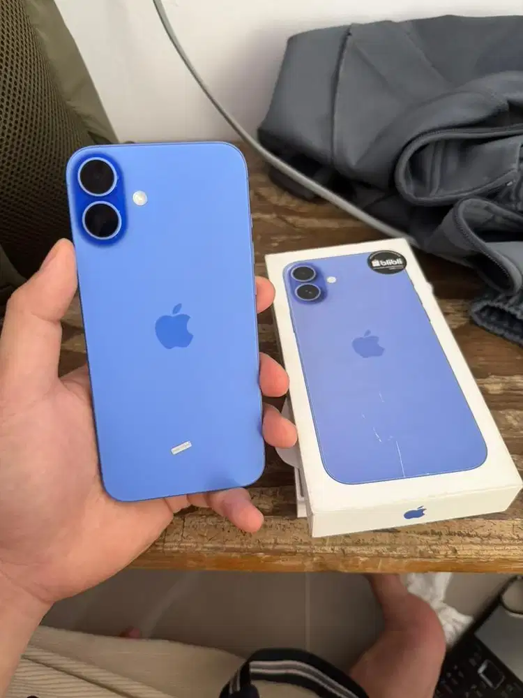 Iphone 16plus 128 ibox bh 91% nominus mulus