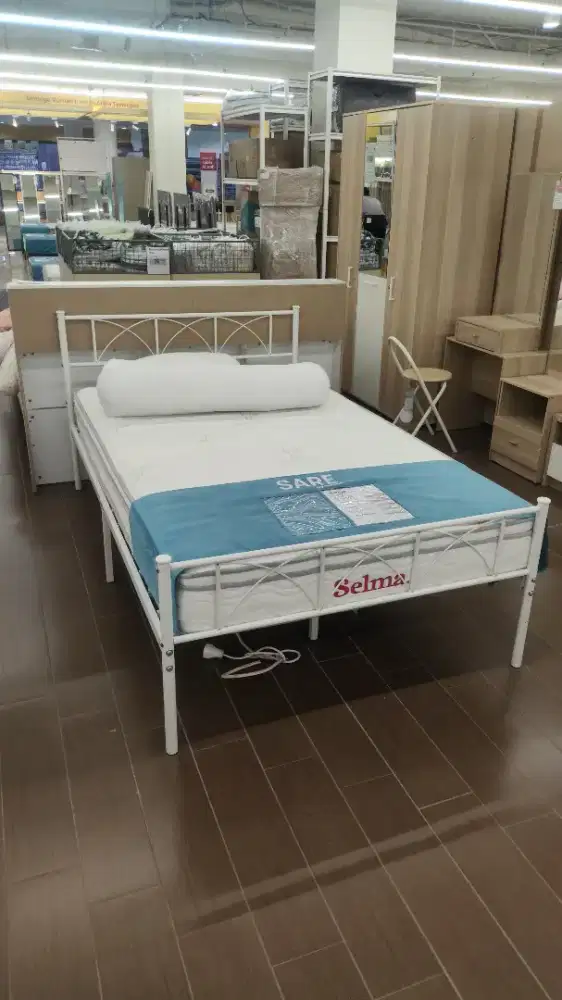 RANJANG BESI PLUS KASUR SET