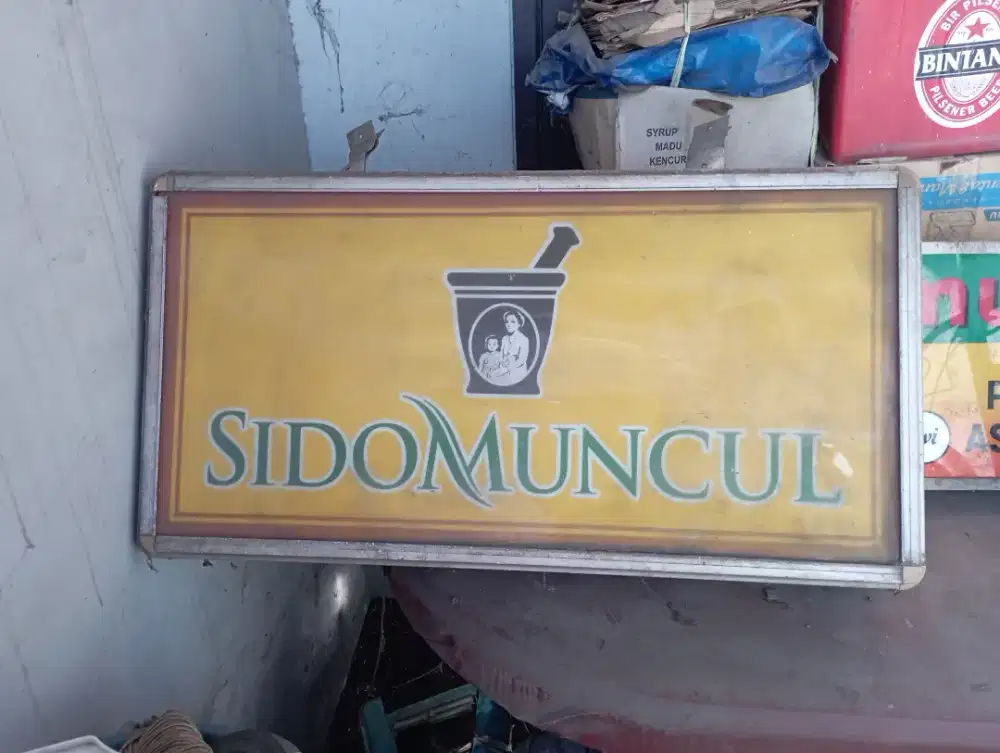 Neon Box Sign Bekas – Cocok Toko / Kuliner