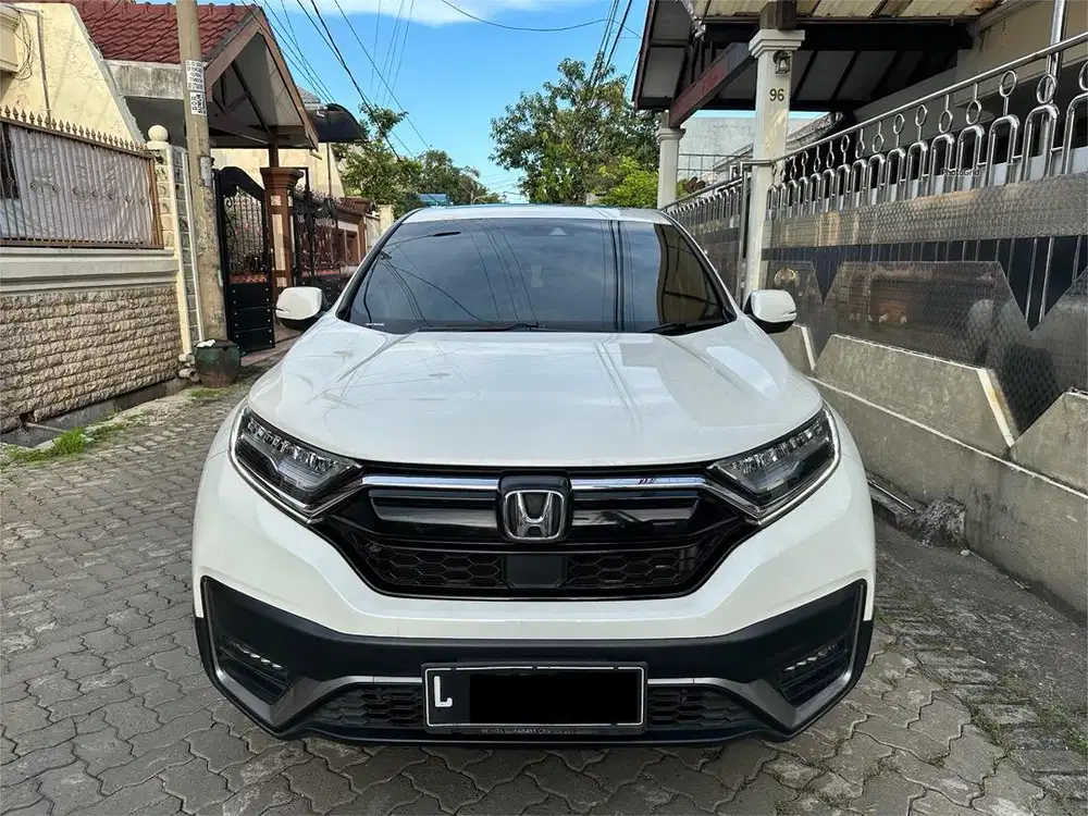Honda CRV Turbo Prestige CVT 2022 Putih Tgn 1 KM 30rb Record