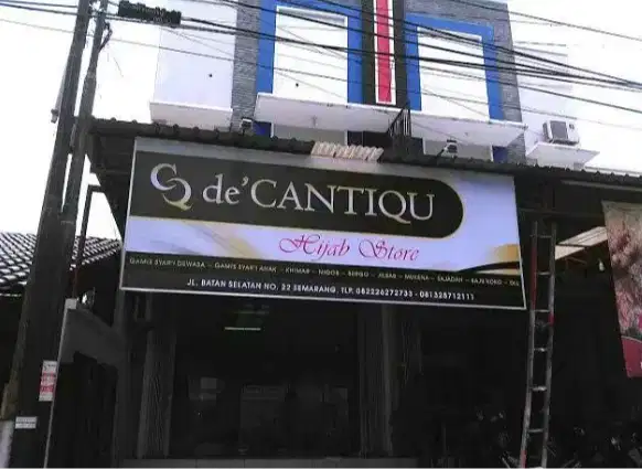 Huruf timbul letter sign 3D papan nama tulisan logo custom unt kantor