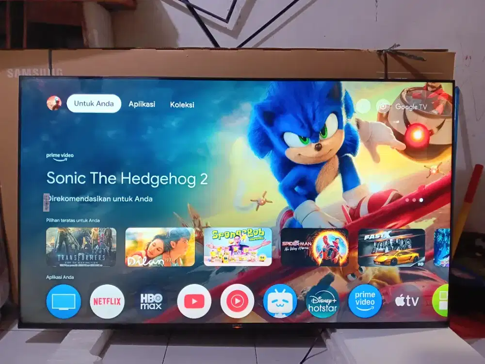 Tv sony 65 inch smart googl tv