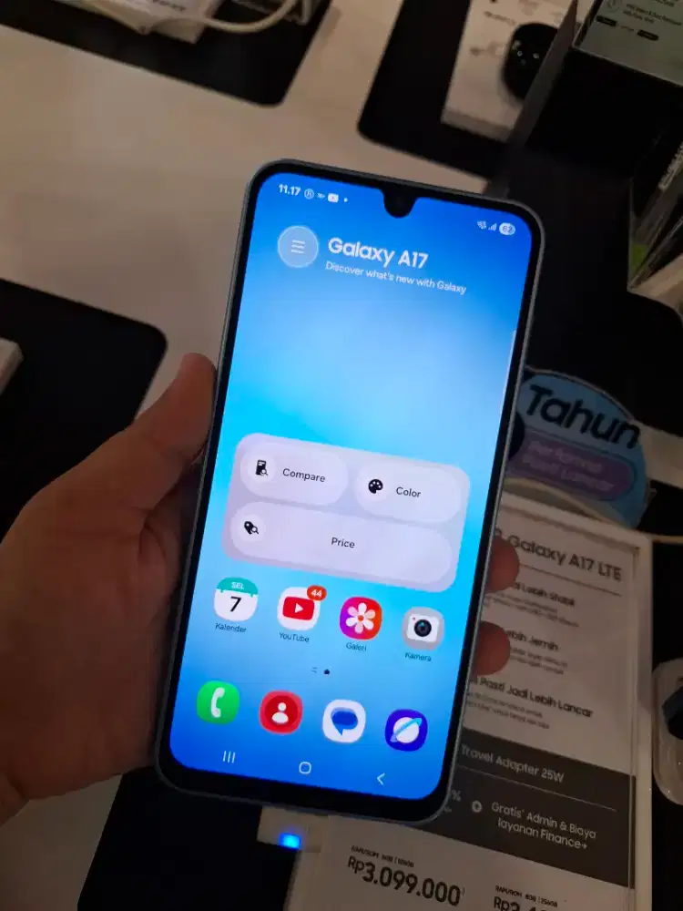 Samsung galaxy A17 lte 256gb segel box