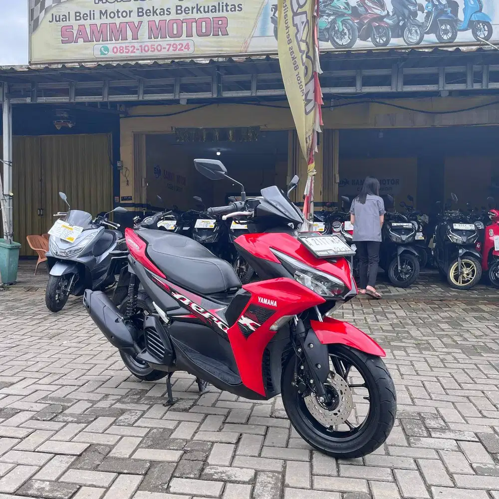 YAMAHA AEROX 155 C 2023 DP MURAH KM LOW