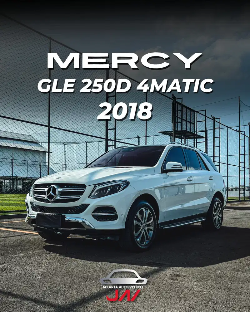MERCEDES BENZ GLE 250D 4MATIC 2018 / LIKE NEW / MINT CONDITION