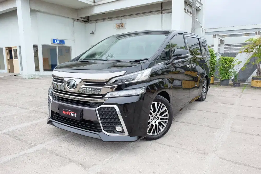 2017 Toyota Vellfire ZG Premium Sound JBL New Model Facelift TDP 120jt