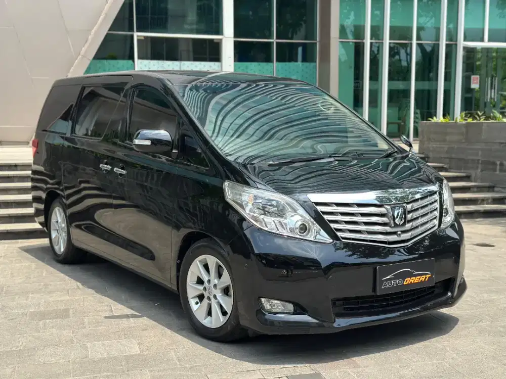 TDP HANYA 45JT!! TOYOTA ALPHARD 2.4 PREMIUM SOUND CBU 2011 A/T