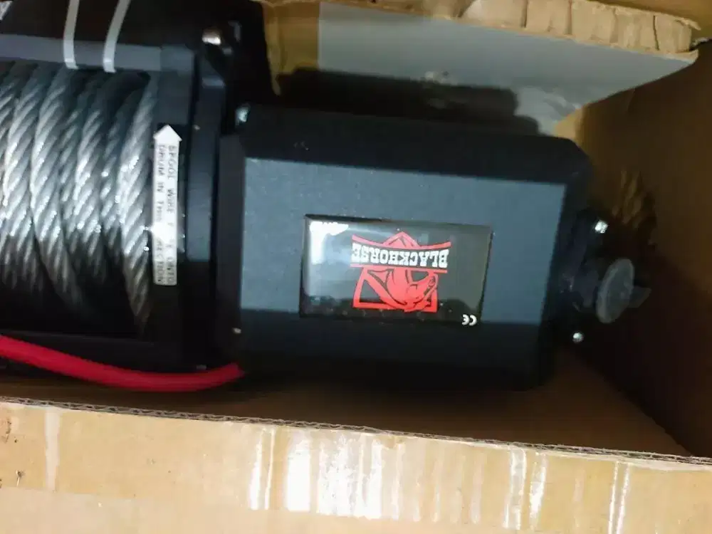 Winch 20.000lbh kapasitas 10 ton sing baja winch XT BLACK H