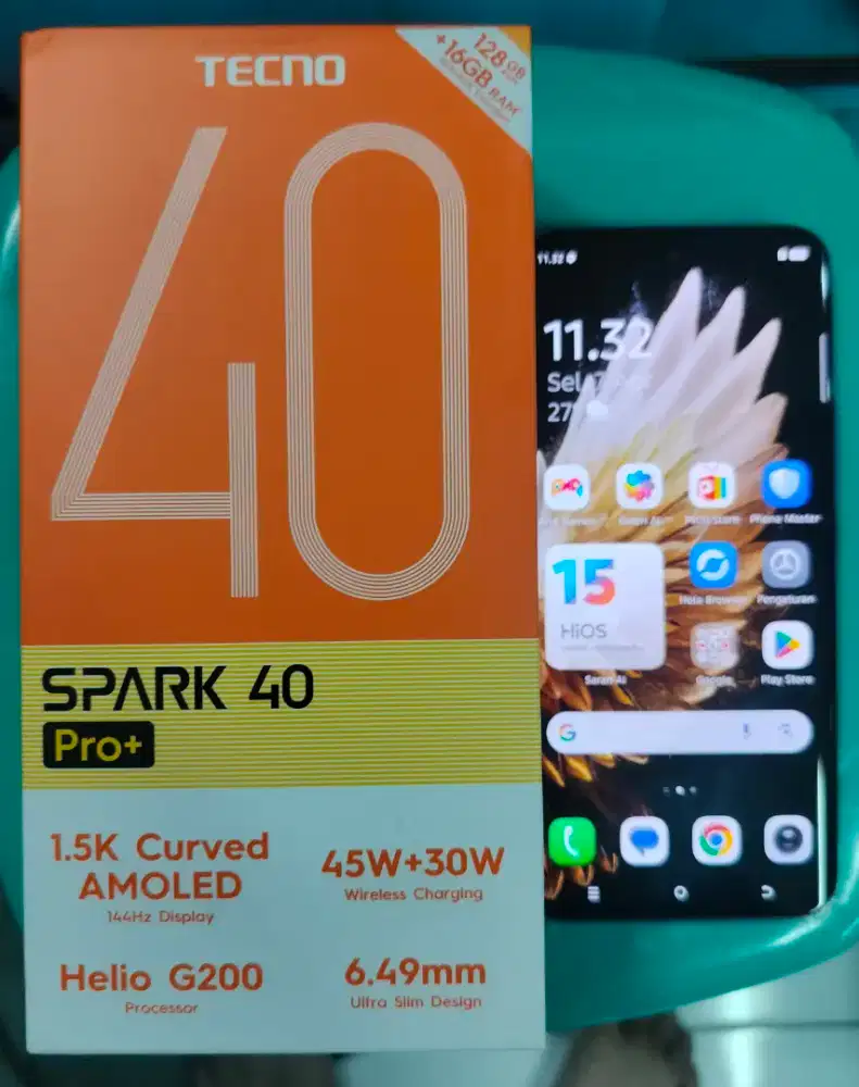 TECNO SPARK 40PRO PLUS 8+8/128Gb FULLSETT