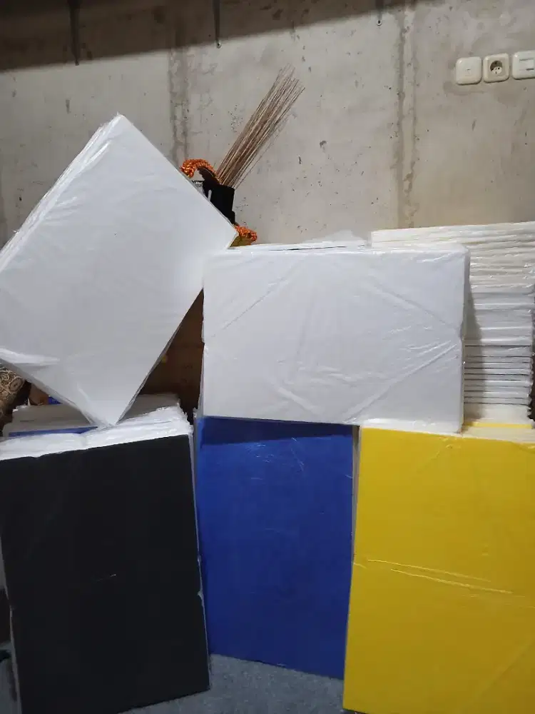 Dijual sterofoam ukuran 60X40 cm dengan tebal 1cm