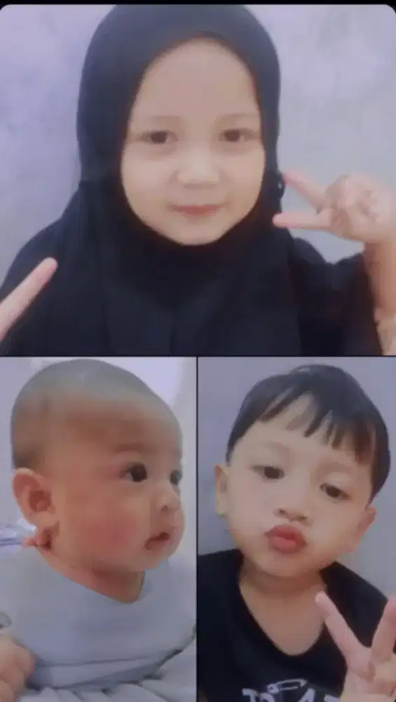 Jaga anak usia 5 bln, 4 thn da  6 thn