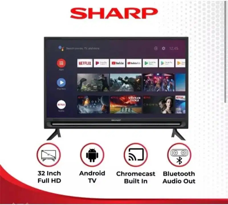 0% FREE 2x CICILAN HOMECREDIT TV SHARP 32inch