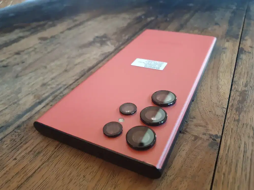 Samsung S22 Ultra Red Merah SEIN Galaxy S22 Ultra 5G Limited Edition