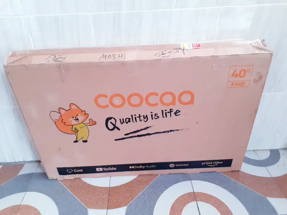 TV LED SMART COOCAA 40IN YOUTUBE DIGITAL FULLSHET GARANSI
